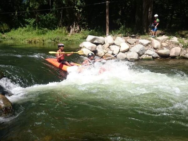 Kayak en Rio Ajuntament de Sant Gregori · Ajuntament de Sant Gregori · info@caiacinatura.com