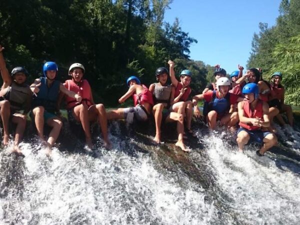 Kayak en Rio Ajuntament de Sant Gregori · Ajuntament de Sant Gregori · info@caiacinatura.com